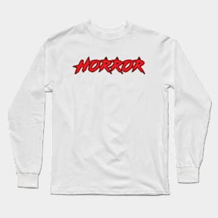 Horror Long Sleeve T-Shirt